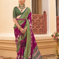Traditional Patola Silk Saree for Weddings with Matching Blouse