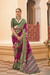 Traditional Patola Silk Saree for Weddings with Matching Blouse