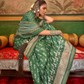 Designer Print Silk Saree for Festive and Casual Wear