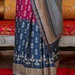 Designer Print Silk Saree for Festive and Casual Wear
