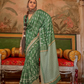 Designer Print Silk Saree for Festive and Casual Wear