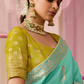 Banarasi Dola Silk Saree with Brocade Blouse Elegance
