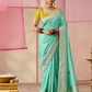 Banarasi Dola Silk Saree with Brocade Blouse Elegance