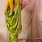 Banarasi Dola Silk Saree with Brocade Blouse Elegance