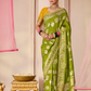 Banarasi Dola Silk Saree with Brocade Blouse Elegance