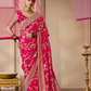 Banarasi Dola Silk Saree with Brocade Blouse Elegance
