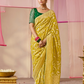 Banarasi Dola Silk Saree with Brocade Blouse Elegance
