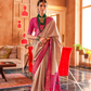 Regal Peshwai Paithani Silk Saree with Traditional Zari Weave