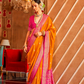 Regal Peshwai Paithani Silk Saree with Traditional Zari Weave
