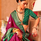 Regal Peshwai Paithani Silk Saree with Traditional Zari Weave