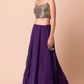 Charming Georgette Party Wear Lehenga With Sequins Choli