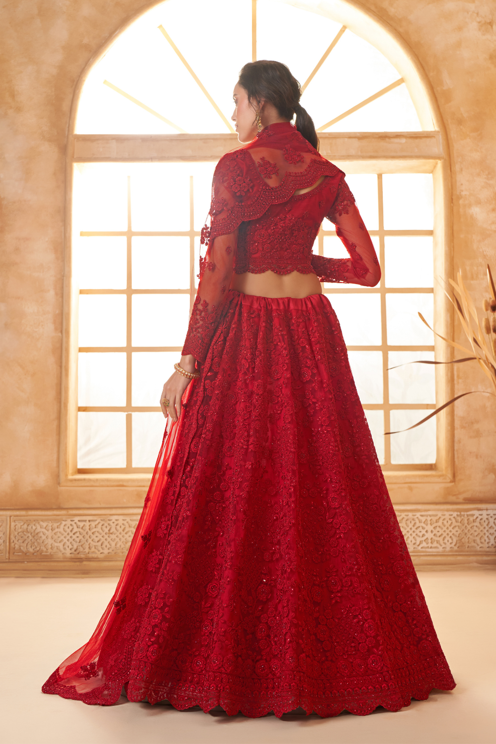 Cord Embellished Designer Lehenga Choli For Weddings & Parties