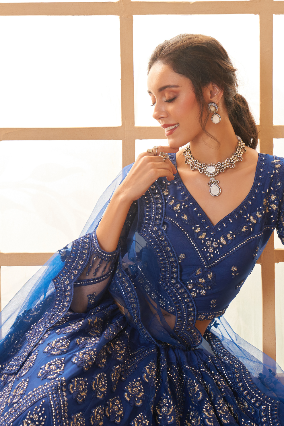 Cord Embellished Designer Lehenga Choli For Weddings & Parties