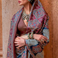 Polyester Viscose Silk Saree with Exclusive Ajrakh Print - LaVante Fashion