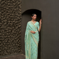 Designer Two-Tone Weaving Saree in Nylon Chinon