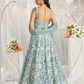 Graceful Net Semi-Stitched Lehenga Choli With Sequin Detailing
