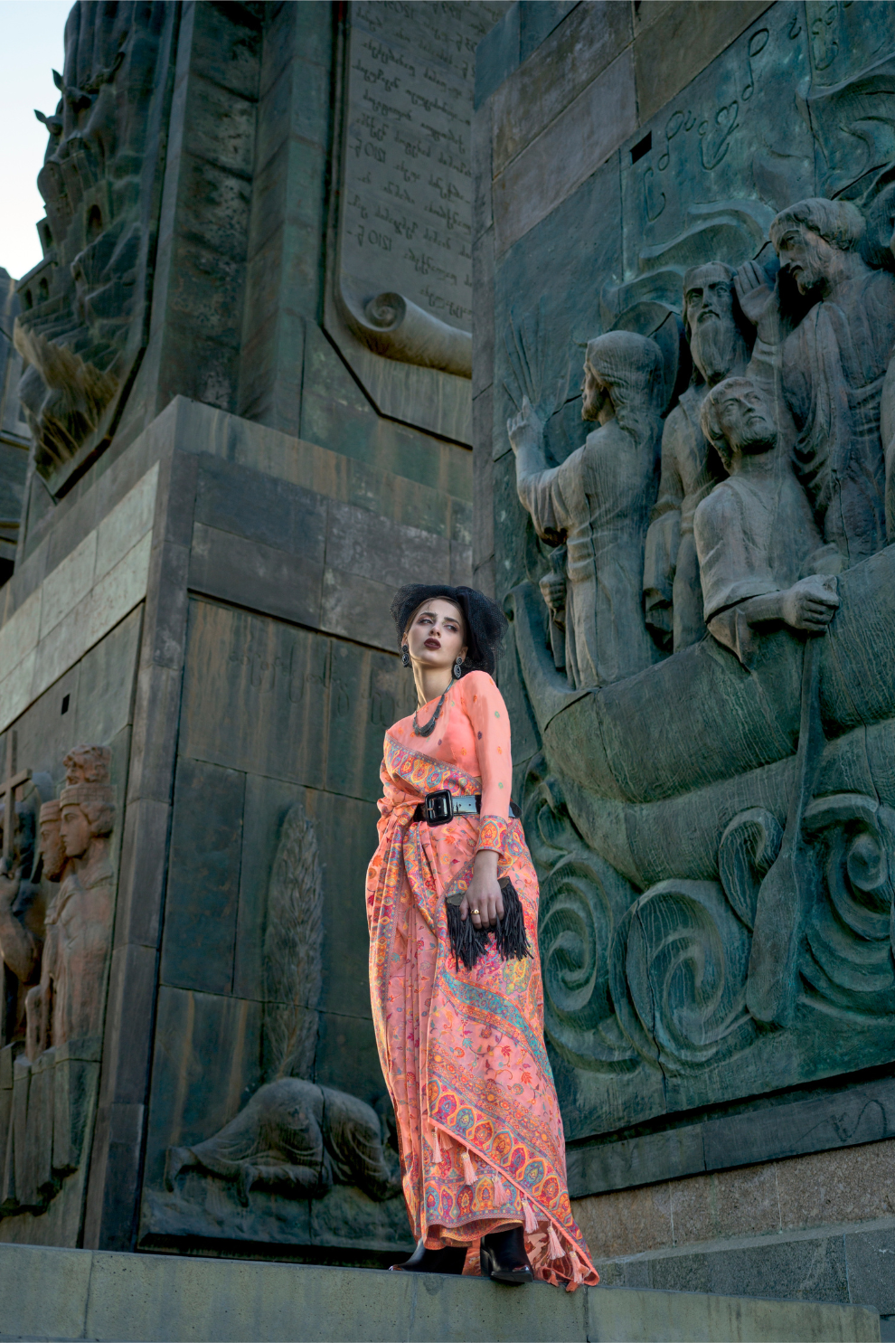 Kashneer Silk Organza Saree with Fine Handloom Weaving