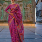 Kashneer Silk Organza Saree with Fine Handloom Weaving