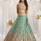Designer Organza Embroidered Lehenga Choli with Glamorous Sequins