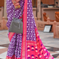 Elegant Designer Patola Silk Saree with Timeless Traditional Appeal