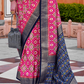 Elegant Designer Patola Silk Saree with Timeless Traditional Appeal