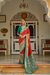 Traditional Patola Design Silk Saree with Rich Prints