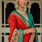 Traditional Patola Design Silk Saree with Rich Prints