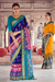 Dola Silk Saree with Ethnic Traditional  Patola Print Design
