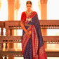 Elegant Patola Printed Art Silk Saree with Intricate Design