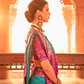 Elegant Patola Printed Art Silk Saree with Intricate Design