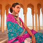 Elegant Patola Printed Art Silk Saree with Intricate Design