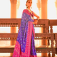 Elegant Patola Printed Art Silk Saree with Intricate Design