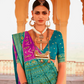 Elegant Patola Printed Art Silk Saree with Intricate Design