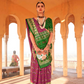 Elegant Patola Printed Art Silk Saree with Intricate Design