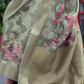 Poly Brasso Saree with Fine Handloom Weaving Detail