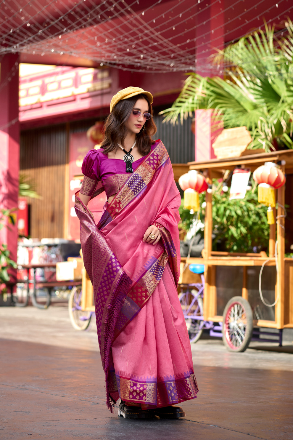 Heritage Handloom Banarasi Silk Saree Pure Regal & Timeless - LaVante Fashion