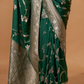 Pure Georgette Handloom Woven Silk Saree with Graceful Texture