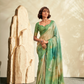 Pure Handloom Khadi Silk with Contemporary Digital Print - LaVante Fashion
