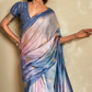 Pure Handloom Khadi Silk with Contemporary Digital Print - LaVante Fashion