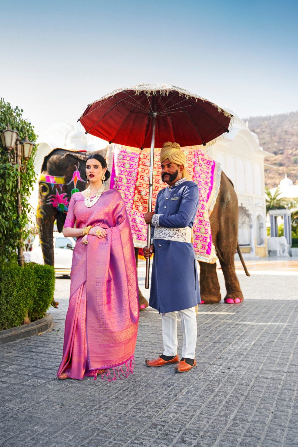 Elegant Kanjivaram Silk Saree with Rich Handloom Weaving