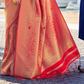 Elegant Kanjivaram Silk Saree with Rich Handloom Weaving