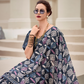 Elegant Whispers Pure Mal Mal Cotton Saree in Modern Digital Motifs - LaVante Fashion