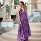Elegant Whispers Pure Mal Mal Cotton Saree in Modern Digital Motifs - LaVante Fashion