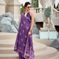 Elegant Whispers Pure Mal Mal Cotton Saree in Modern Digital Motifs - LaVante Fashion