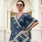 Elegant Whispers Pure Mal Mal Cotton Saree in Modern Digital Motifs - LaVante Fashion