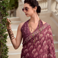 Elegant Whispers Pure Mal Mal Cotton Saree in Modern Digital Motifs - LaVante Fashion