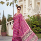 Elegant Whispers Pure Mal Mal Cotton Saree in Modern Digital Motifs - LaVante Fashion