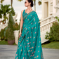 Elegant Whispers Pure Mal Mal Cotton Saree in Modern Digital Motifs - LaVante Fashion
