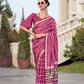 Elegant Whispers Pure Mal Mal Cotton Saree in Modern Digital Motifs - LaVante Fashion