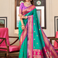 Pure Paithani Silk – Traditional Elegance with Royal Charm